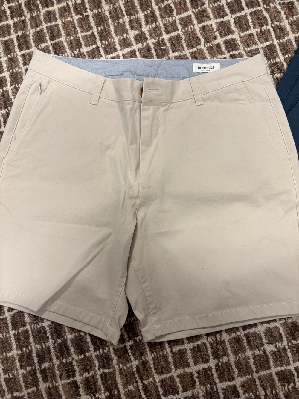 Bonobos Chin Blue and Stone Casual Shorts Bundle